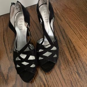 Guess Black Heels